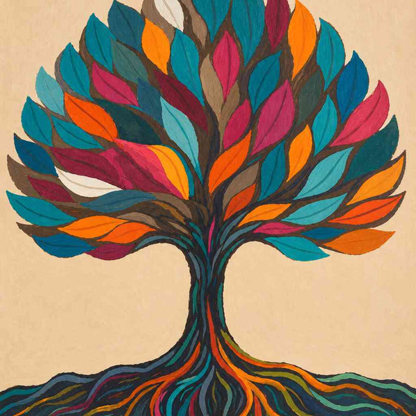 Paint by Numbers - Tree of Life Colors