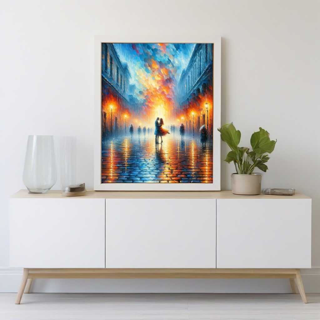 Romantic, man with woman - Paint by Numbers
