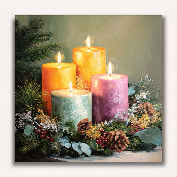 Paint by Numbers - Magic Christmas lights