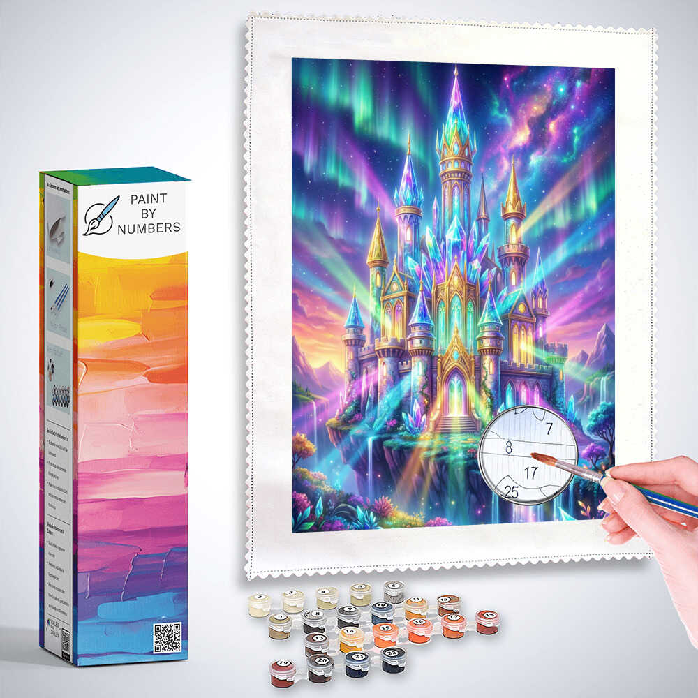Paint by Numbers - Crystal Palace of Dreams