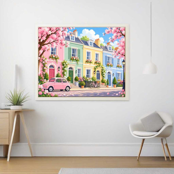 Paint by Numbers - Springtime magic in the pastel district