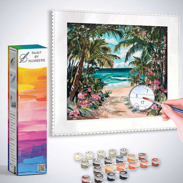 Paint by Numbers - Longing for paradise