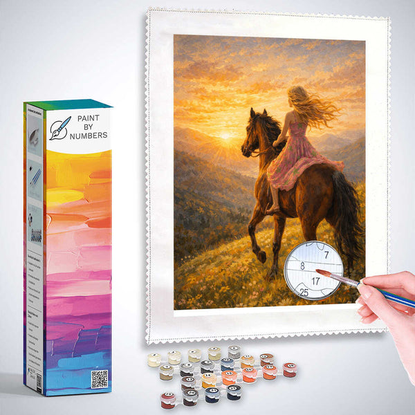 Paint by Numbers - Sun Ride of Freedom