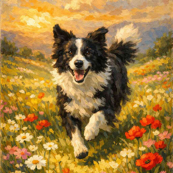 Paint by Numbers - A moment of happiness in the evening light