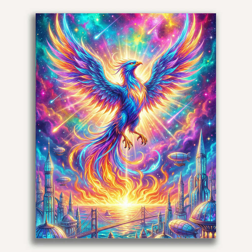 Paint by Numbers - Phoenix of the Dawn