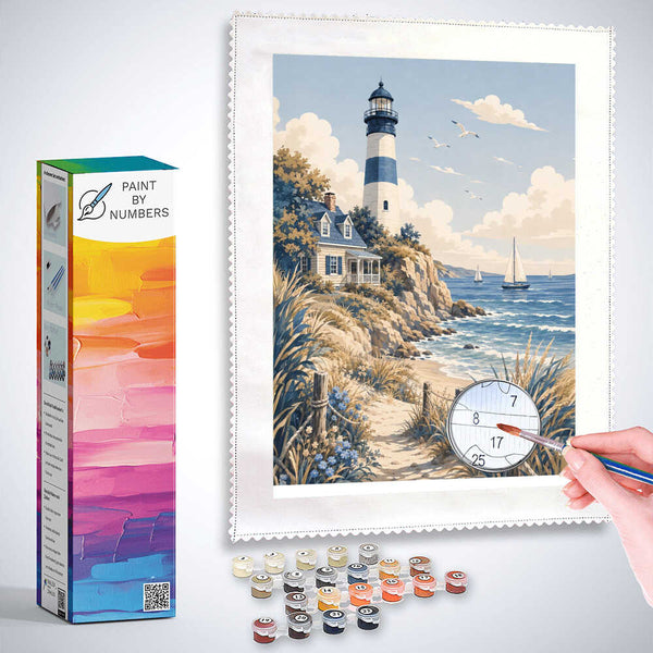 Paint by Numbers - Coastal magic