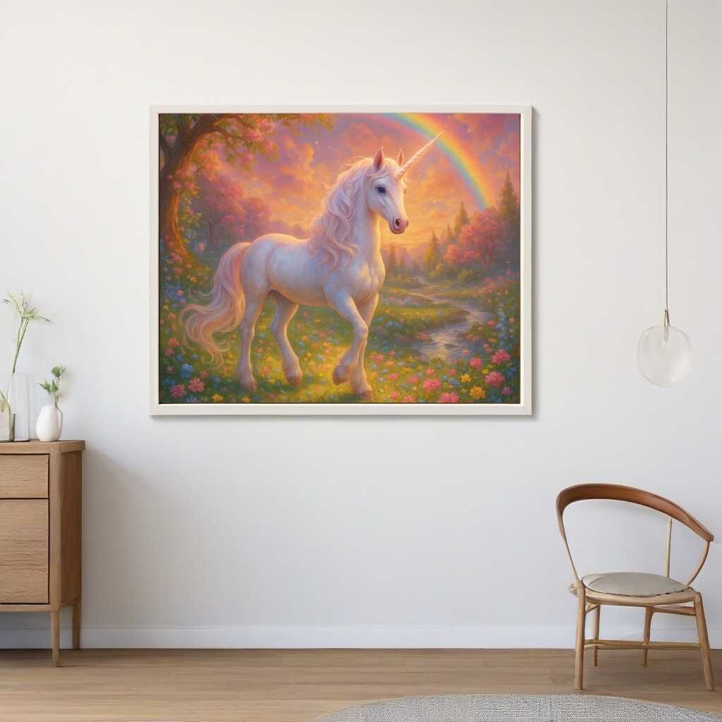 Paint by Numbers - The Morning Dew Unicorn