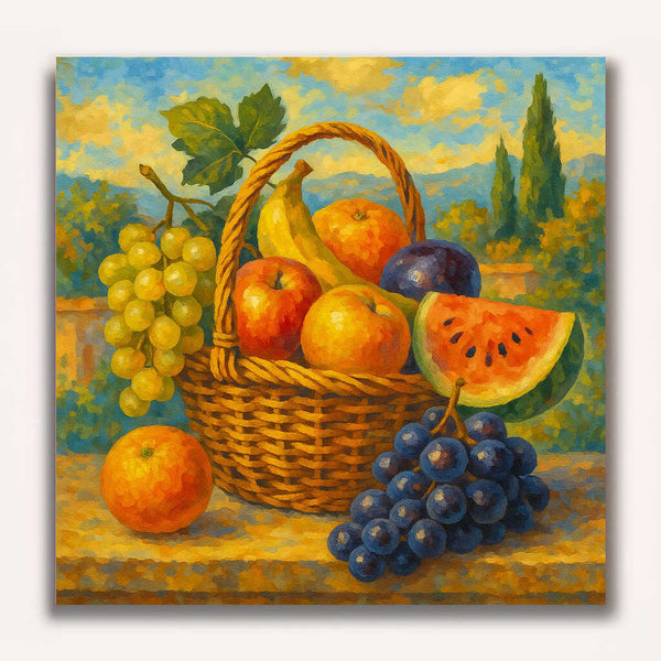 Paint by Numbers - Mediterranean fruit harmony