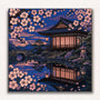 Paint by Numbers - Evening rest in the cherry blossom garden