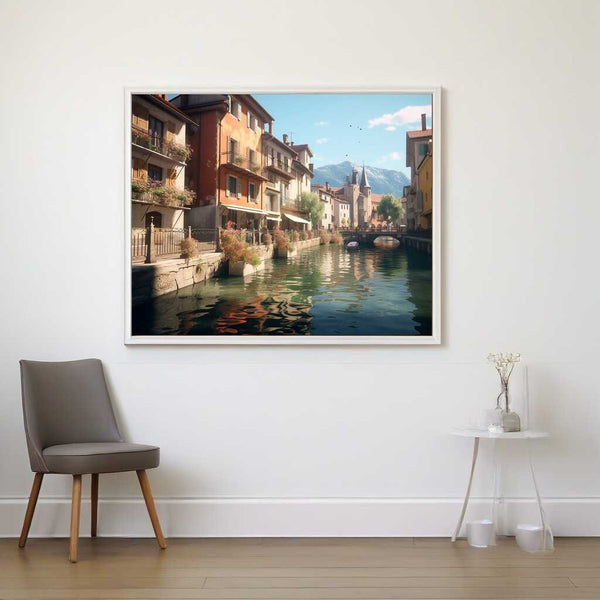 Paint by Numbers - Mediterranean idyll, city in the mountains