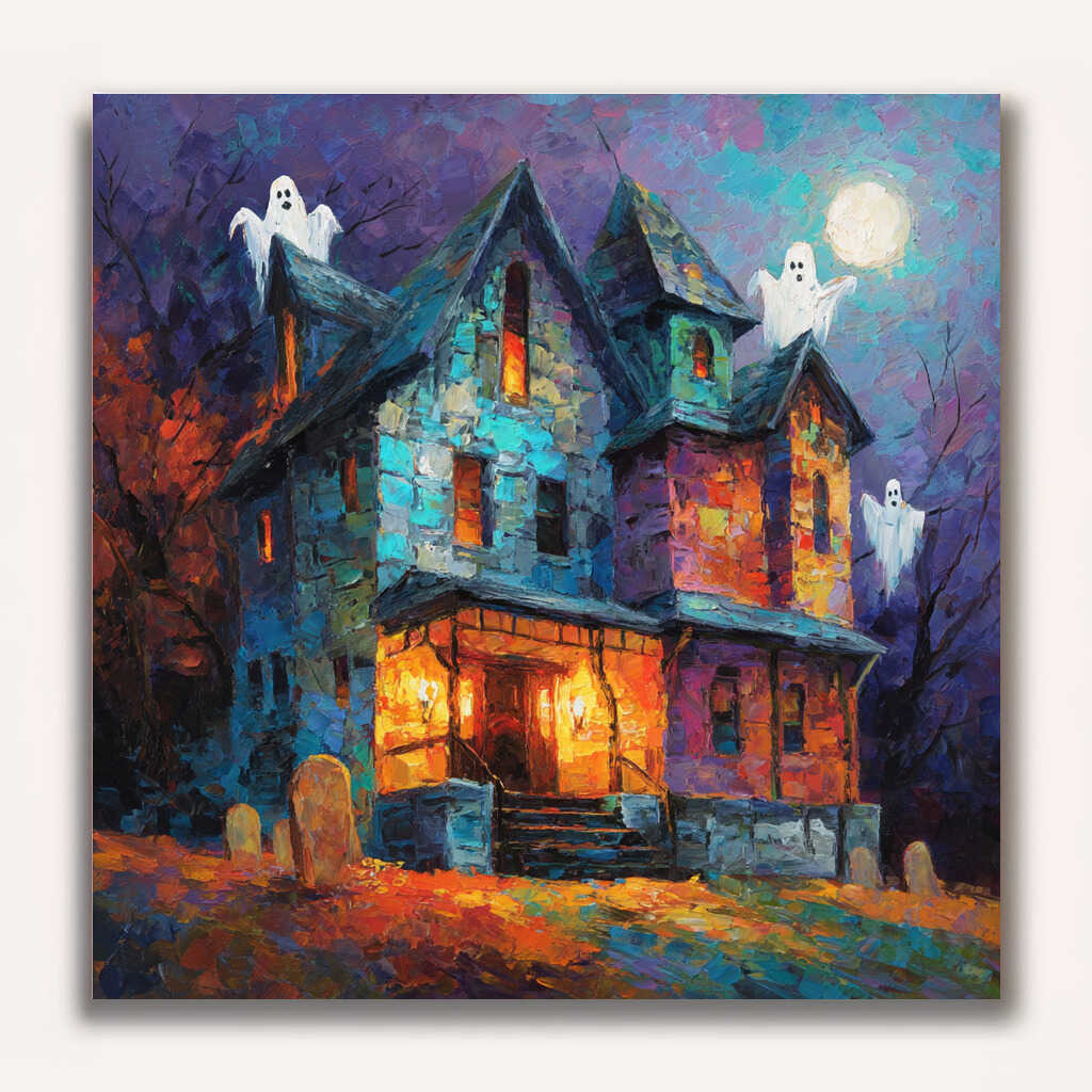 Paint by Numbers - Flickering of the Ghost Twilight
