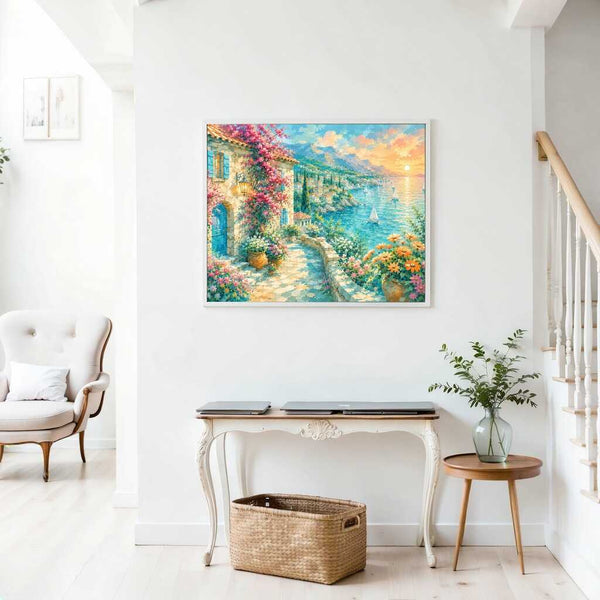 Paint by Numbers - Sunshine magic on the Mediterranean coast