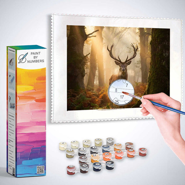 Paint by Numbers - Majesty of the morning, in the light