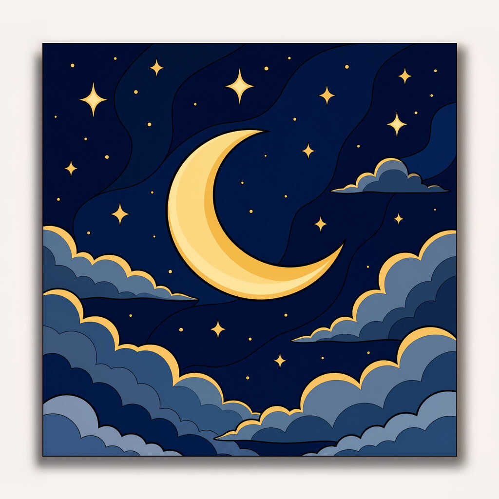 Paint by Numbers - Magical Night Dreams