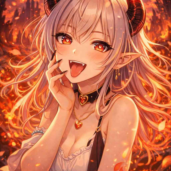 Paint by Numbers - Flameheart, Anime