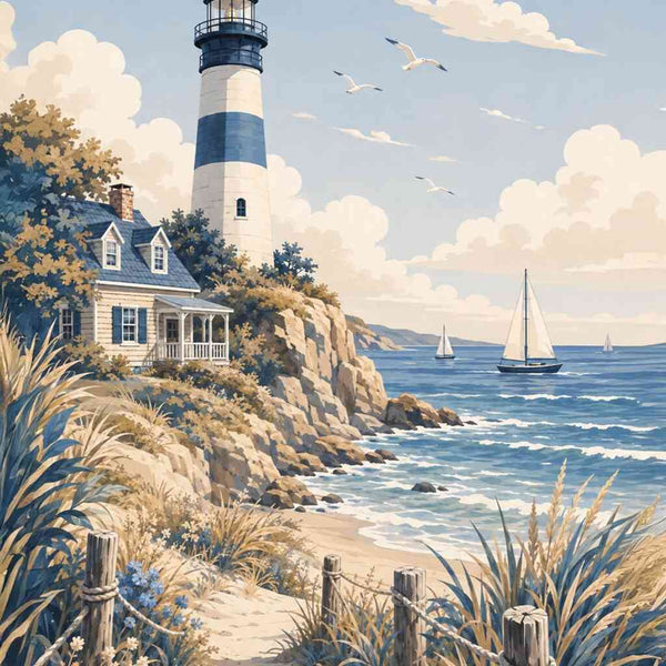 Paint by Numbers - Coastal magic
