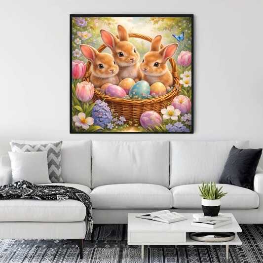 Paint by Numbers - Spring magic in the Easter nest