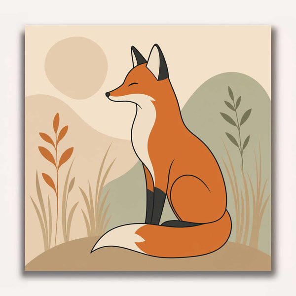 Paint by Numbers - The Dreaming Fox