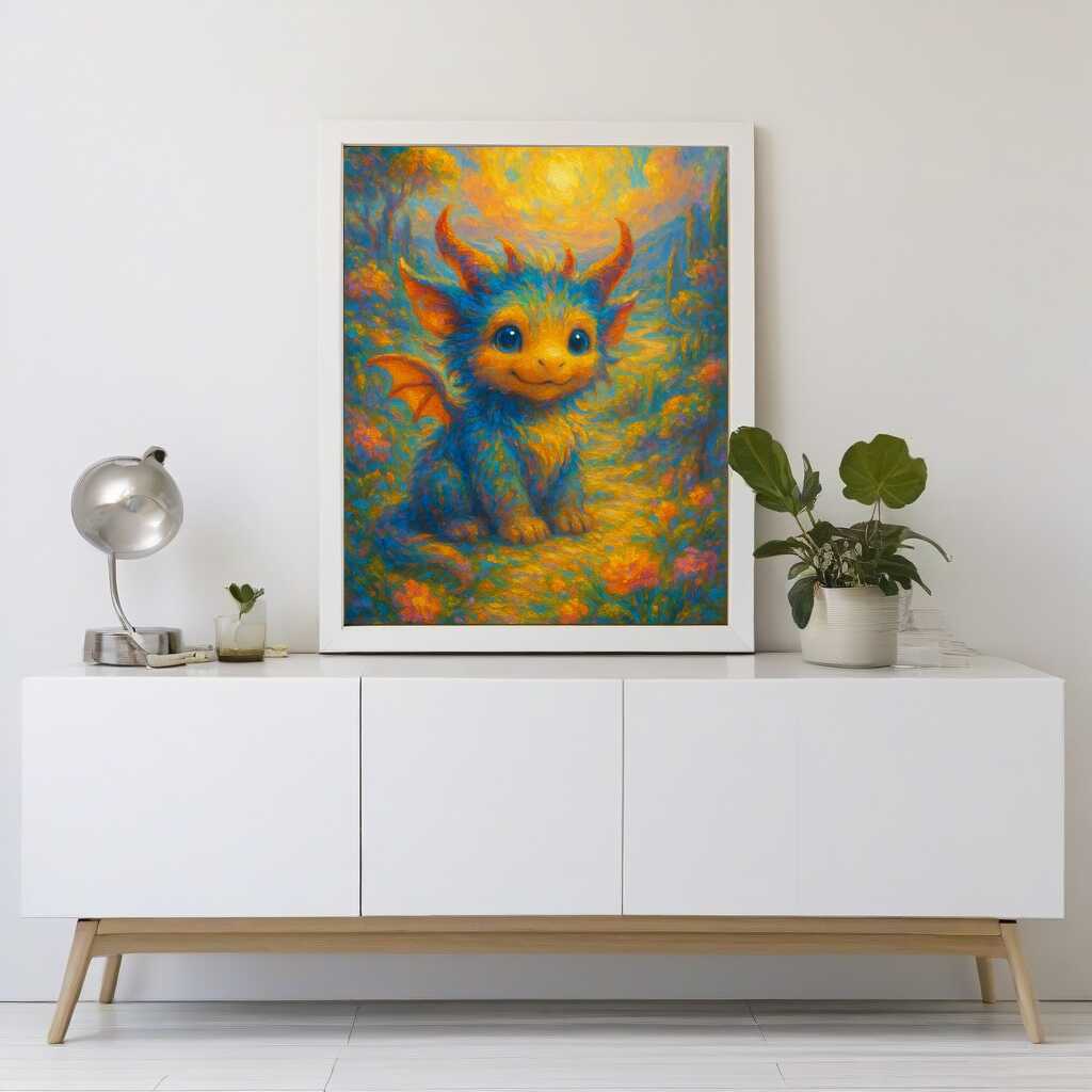 Paint by Numbers - Sunheart of the Fantasy Forest