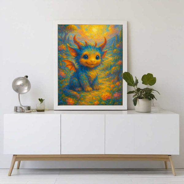 Paint by Numbers - Sunheart of the Fantasy Forest