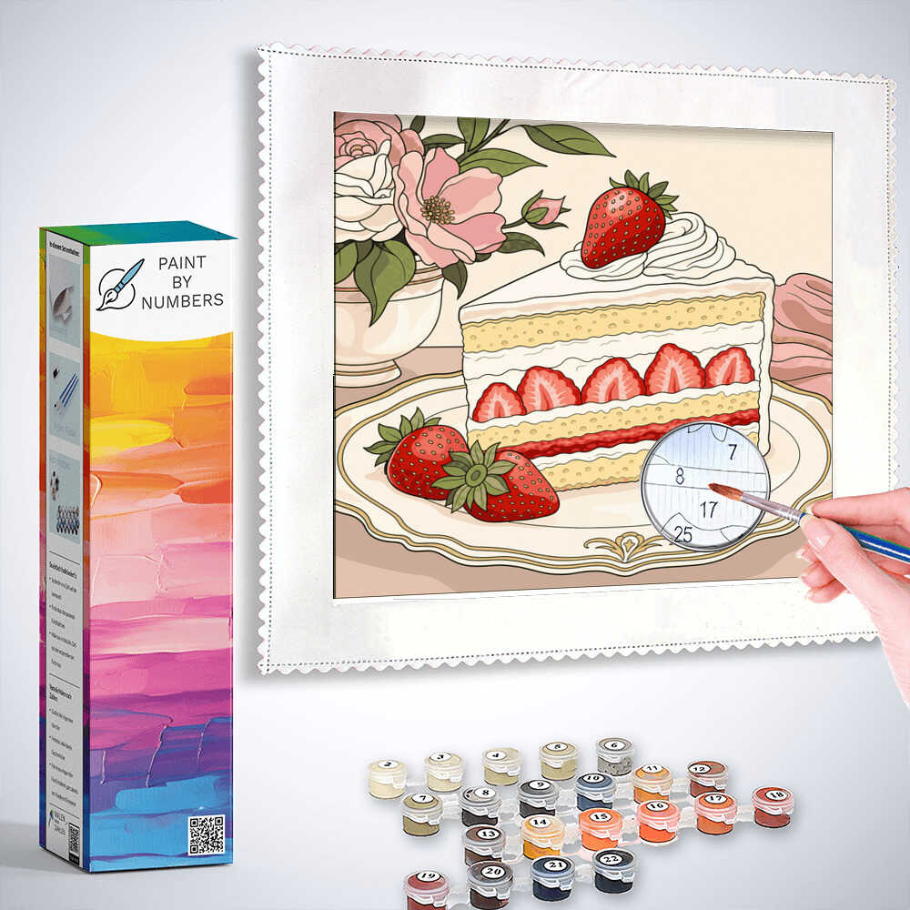 Paint by Numbers - Sweet temptation of lightness