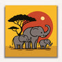Paint by Numbers - Sunheart of the savannah