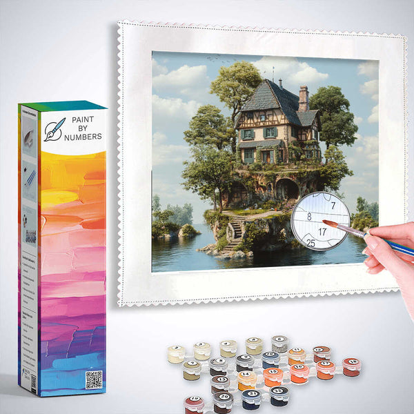 Paint by Numbers - Island of Dreams, house
