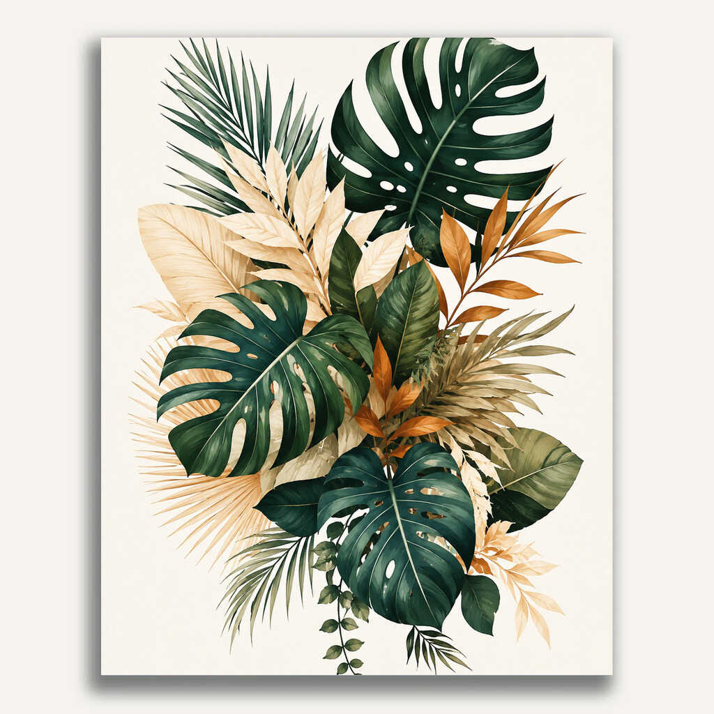 Paint by Numbers - Tropical Harmony