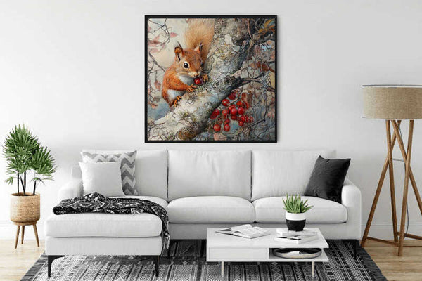 Paint by Numbers - Autumn magic in the branches