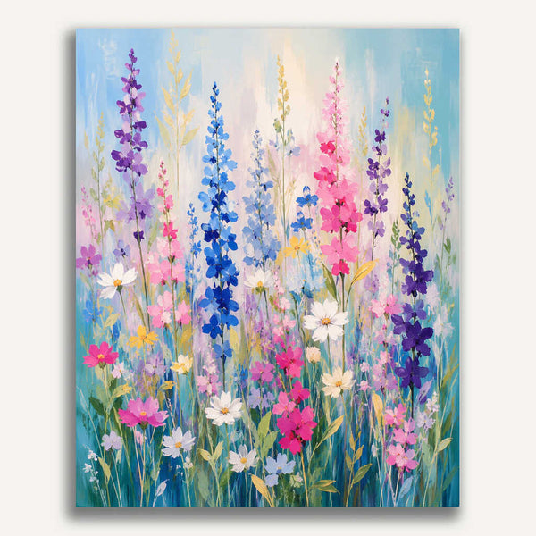 Paint by Numbers - Colors of springtime joy