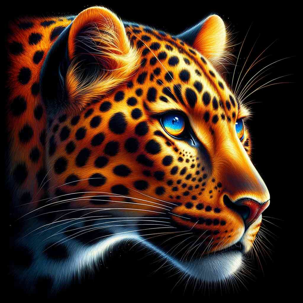 Paint by Numbers - Leopard Profile