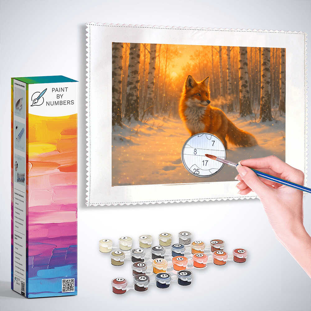 Paint by Numbers - Magic of the Wintermorgens