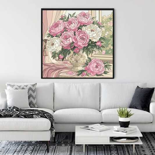 Paint by Numbers - Spring dreams in a sea of blossoms