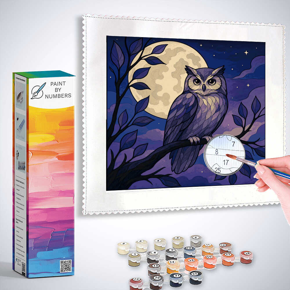 Paint by Numbers - Night Watchman of Wisdom