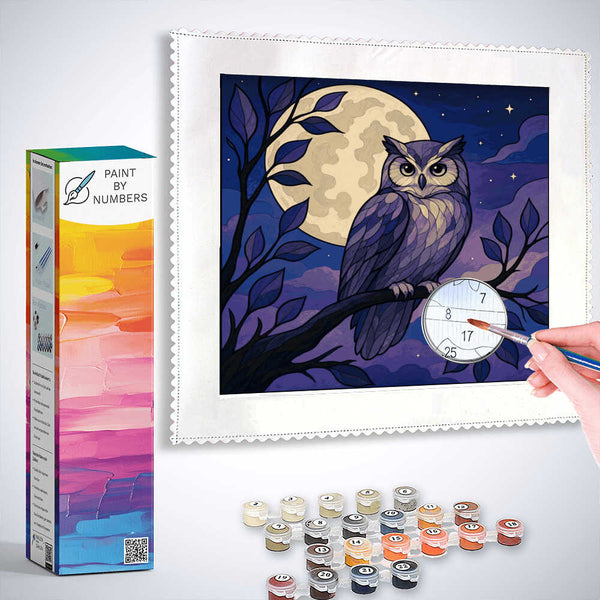 Paint by Numbers - Night Watchman of Wisdom