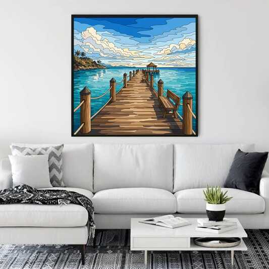 Paint by Numbers - Longing for the horizon