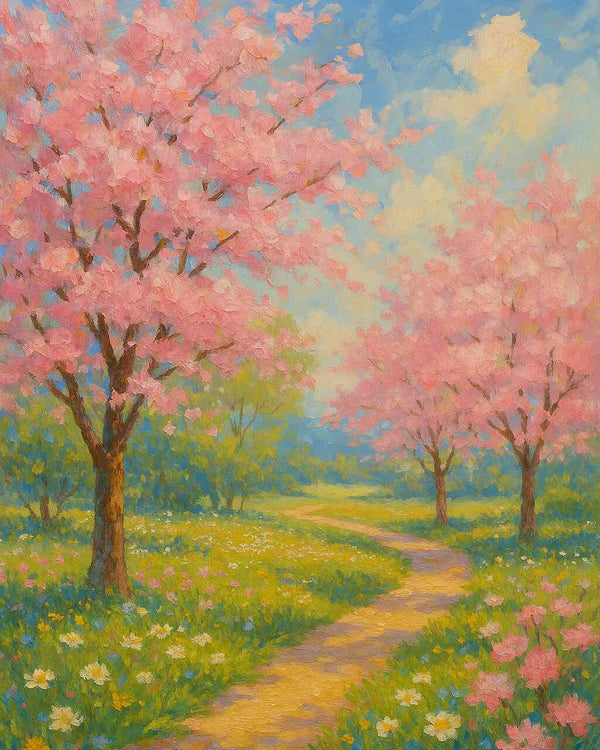 Paint by Numbers - Spring Path of Longing