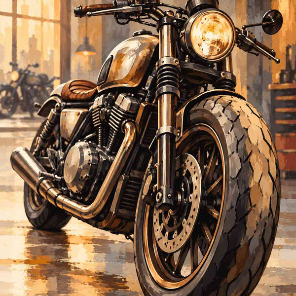 Paint by Numbers - Freedom on wheels