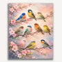 Paint by Numbers - Melody of spring, birdsong