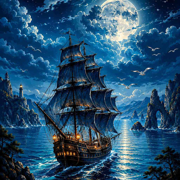 Paint by Numbers - In the light of midnight