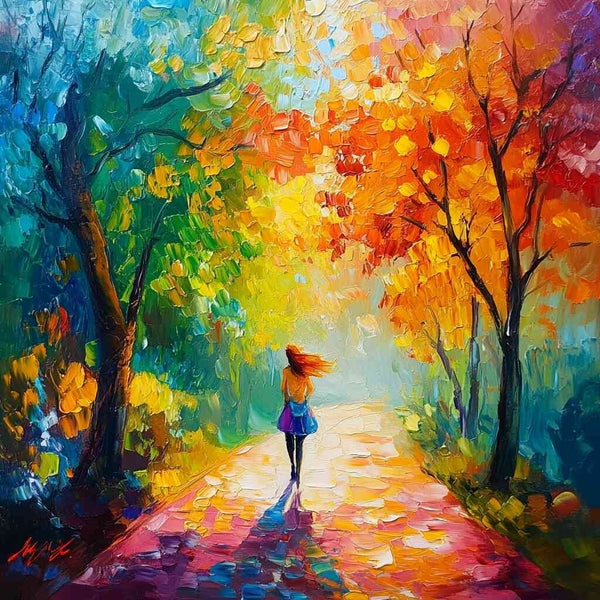 Paint by Numbers - Autumn Walk of Dreams