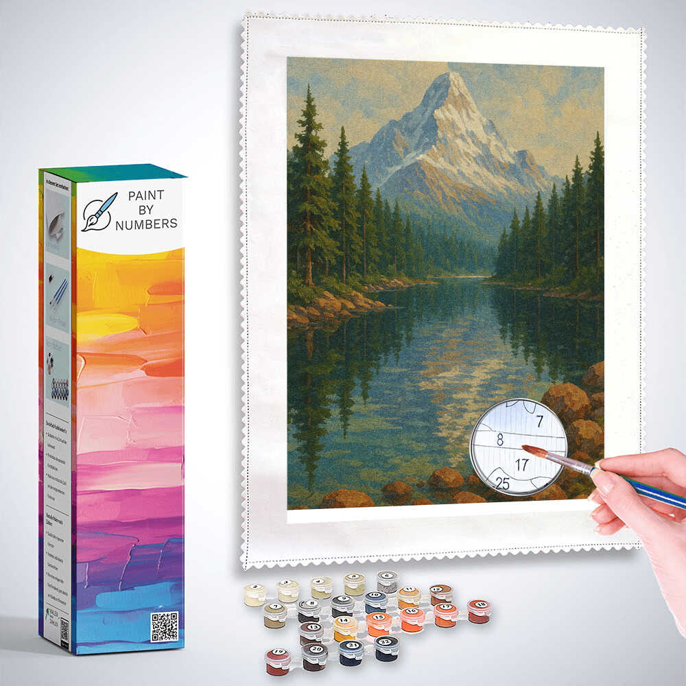 Paint by Numbers - Mirror of Silence
