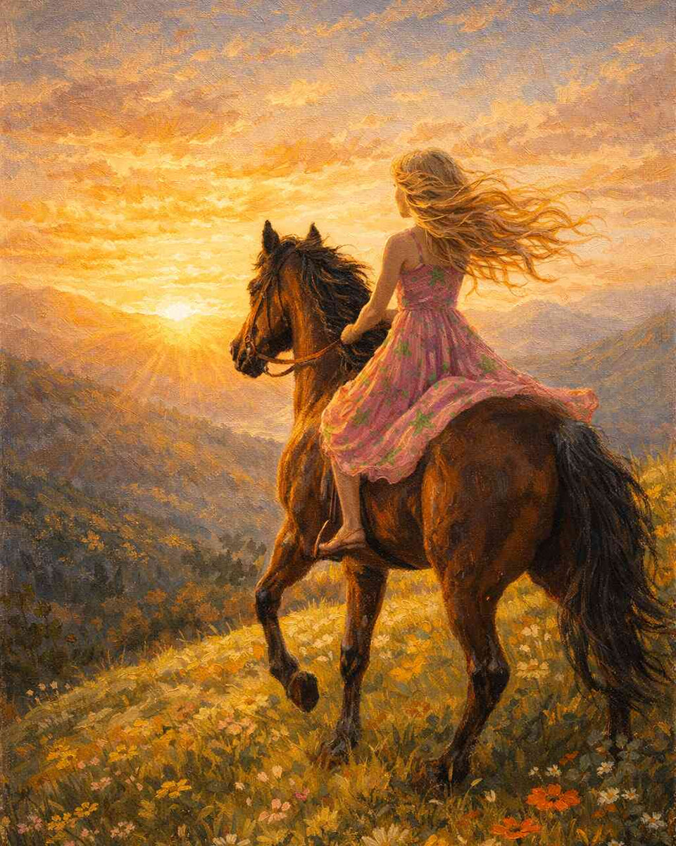 Paint by Numbers - Sun Ride of Freedom