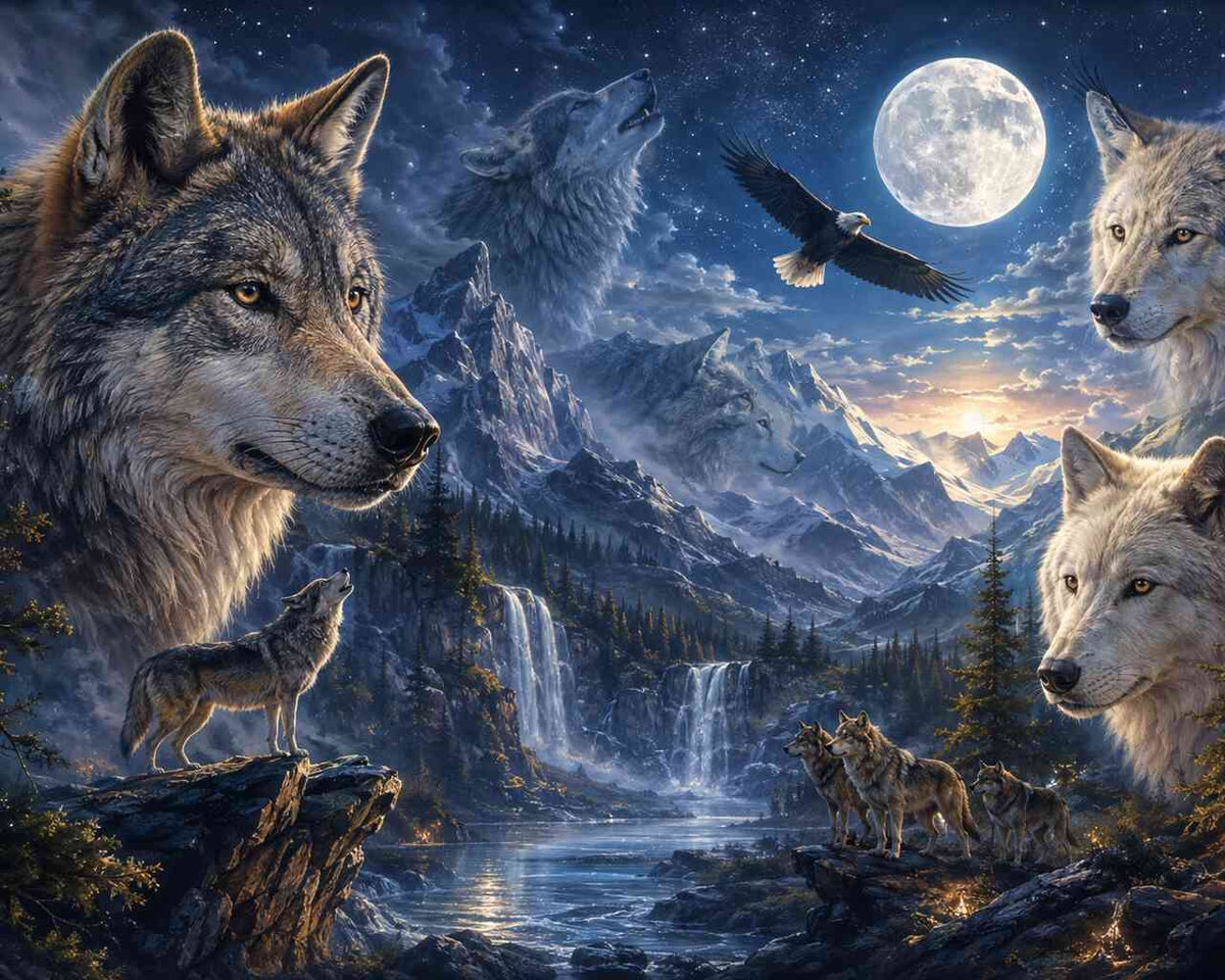 Paint by Numbers - Call of the Wild