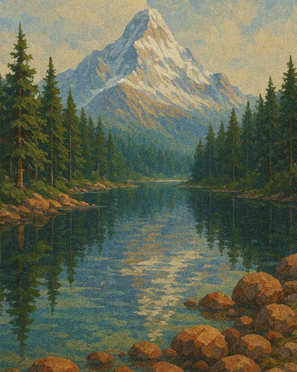 Paint by Numbers - Mirror of Silence