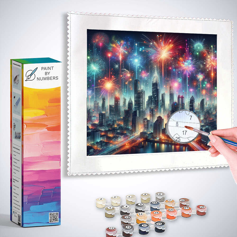 Paint by Numbers - Fireworks of emotions