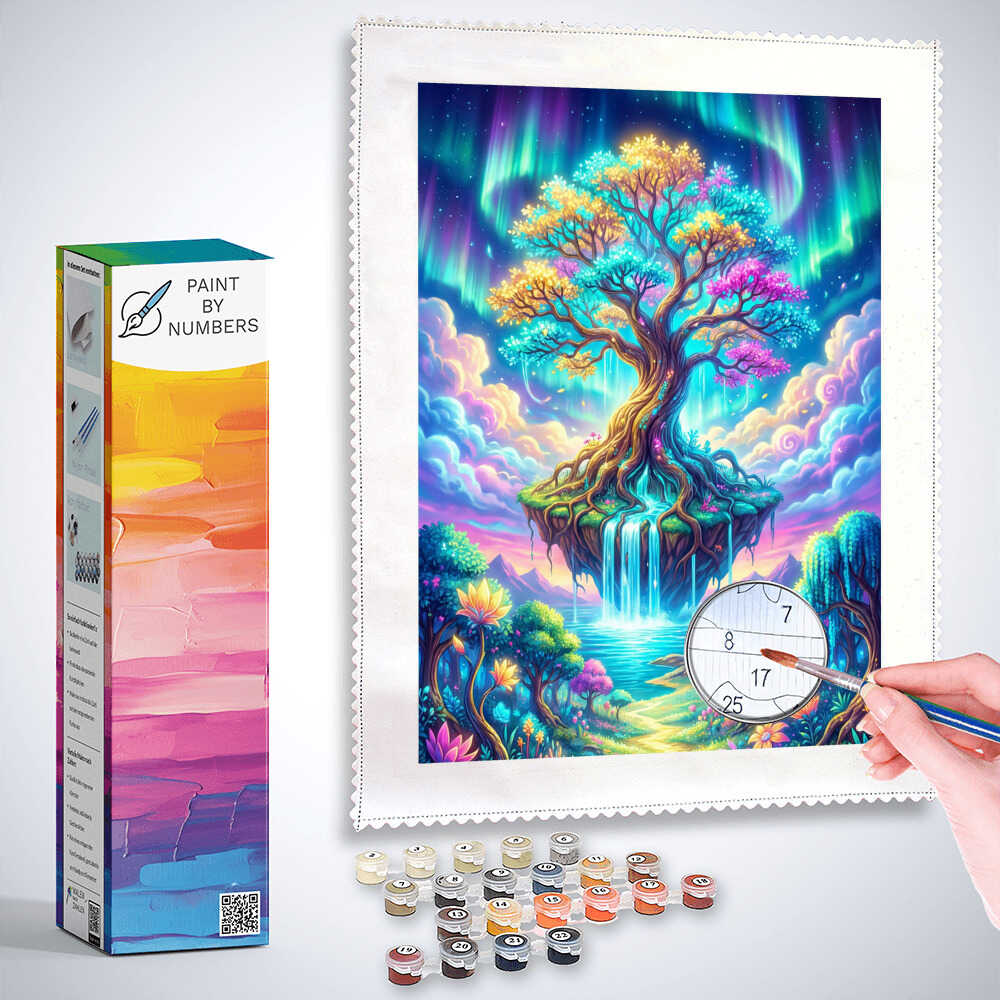 Paint by Numbers - Aurora of Life