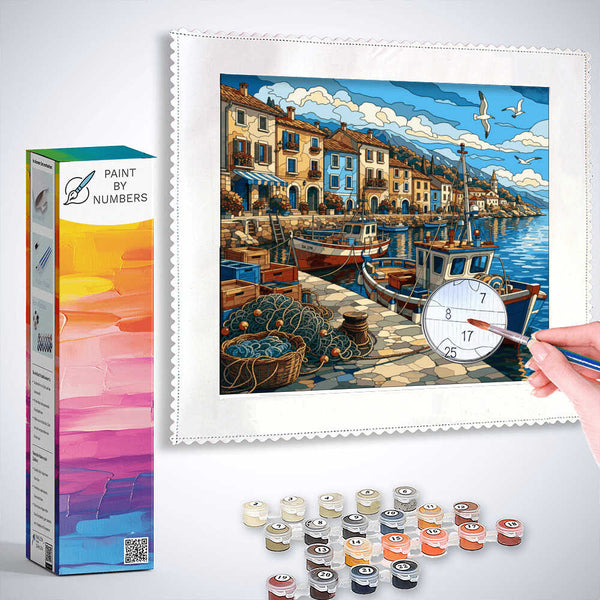 Paint by Numbers - Longing for the Mediterranean