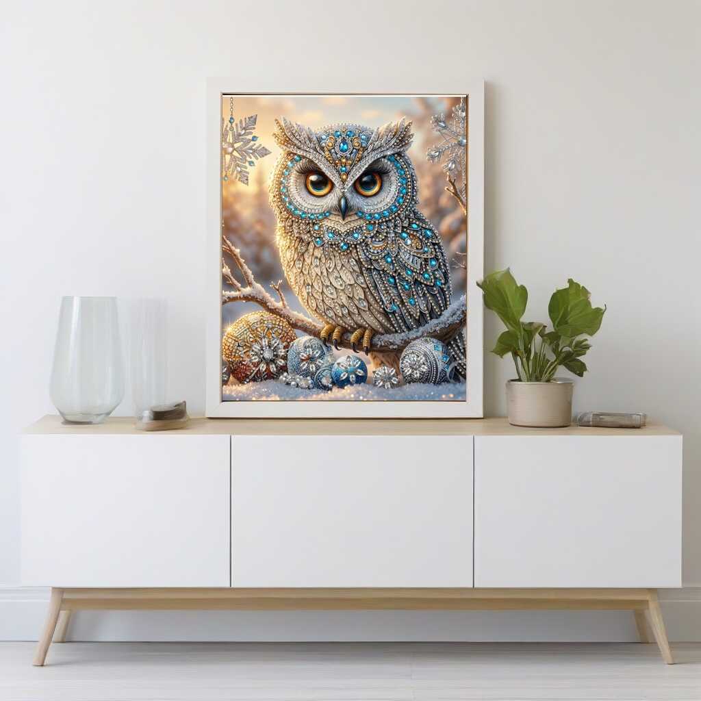 Paint by Numbers - The Crystal Owl