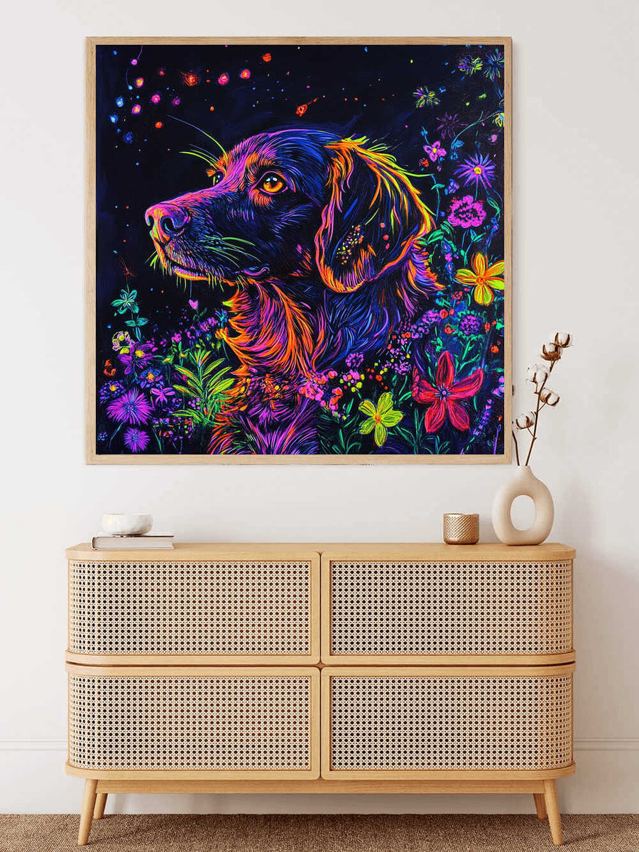 Paint by Numbers - Bright dreams, dog